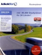 KlickTel Routenplaner Deutschland, Österreich, Schweiz, Europa, 2009/2010, 1 DVD-ROM