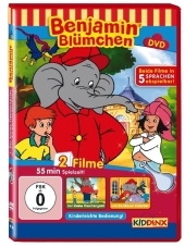 Der kleine Flaschengeist / Benjamin Blümchen und die blauen Elefanten, 1 DVD