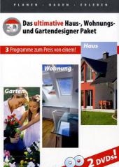 Haus, Garten, Wohnungs Designer Pack, 1 CD-ROM