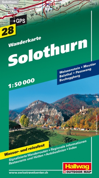 Solothurn Wanderkarte Nr. 28, 1:50 000