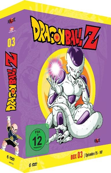 Dragonball Z. Box.3, DVDs
