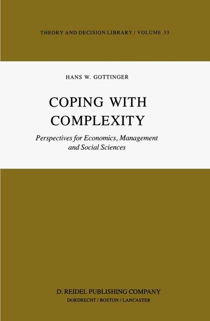 Coping with Complexity -  H.W. Gottinger