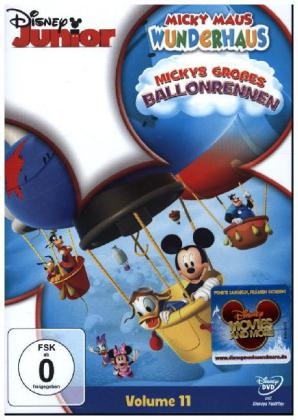 Mickys gro&szlig;es Ballonrennen, 1 DVD