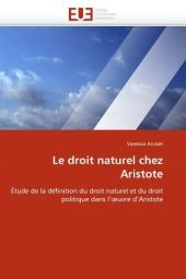 Le droit naturel chez aristote -  Arviset-V