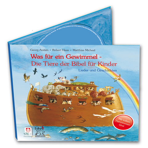 Was f&uuml;r ein Gewimmel - Die Tiere der Bibel f&uuml;r Kinder, Audio-CD - 