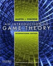 Introduction to Game Theory - Martin J. Osborne