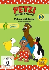 Petzi als Skil&auml;ufer und weitere Abenteuer, 1 DVD