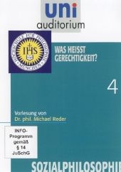 Was heißt Gerechtigkeit?, DVD