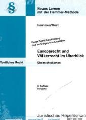 Karteikarten Europa /Völkerrecht im Überblick