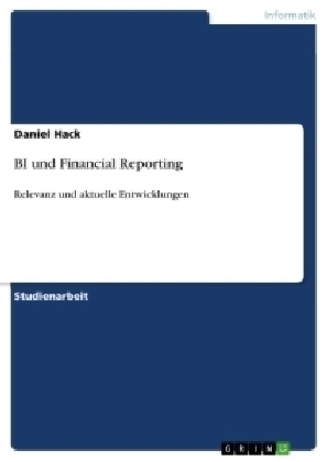 BI und Financial Reporting - Daniel Hack