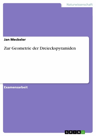 Zur Geometrie der Dreieckspyramiden