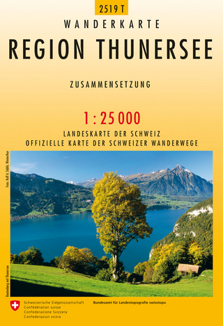 2519T Region Thunersee Wanderkarte