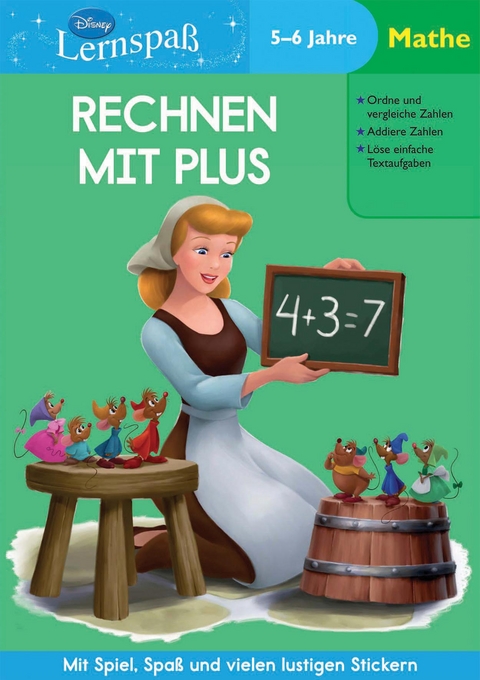 Rechnen mit Plus (Prinzessinnen)