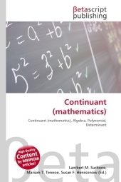 Continuant (Mathematics)