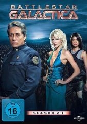 Battlestar Galactica - Season 2, 3 DVDs, deutsche u. englische Version. Tl.1