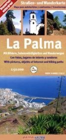 La Palma, Straßen- und Wanderkarte