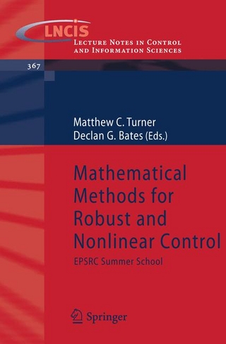 Mathematical Methods for Robust and Nonlinear Control