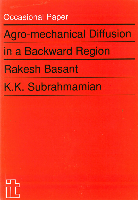 Agro-mechanical Diffusion in a Backward Region - Rakesh Basant