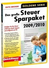 Das gro&szlig;e Steuer-Sparpaket 2009/2010, CD-ROM