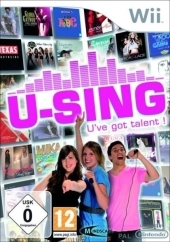 U-Sing - U've got talent!, Nintendo-Wii-Spiel, m. 2 Mikrophonen