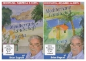Mediterrane Landschaft Kreta, 2 DVDs. Tl. 1+2