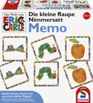 Die kleine Raupe Nimmersatt, Memo (Kinderspiel)