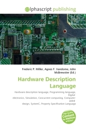 Hardware Description Language - Frederic P Miller, Agnes F Vandome, John McBrewster