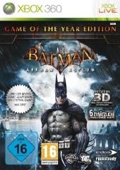Batman Arkham Asylum, Xbox360-DVD (Game of the Year Edition)