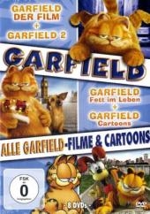 Garfield Complete-Box, 8 DVDs