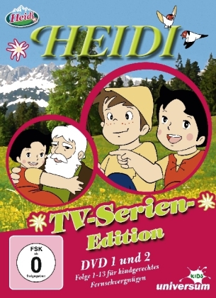 Heidi, 2 DVDs (TV-Serien-Edition). Tl.1 u. 2