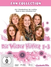 Die wilden Hühner, Teil 1-3, Fan Collection, 3 DVDs