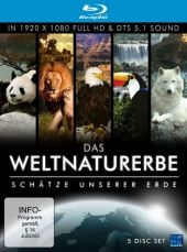 Das Weltnaturerbe - Schätze unserer Erde, 5 Blu-rays