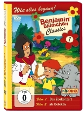 Benjamin Bl&uuml;mchen, Classics - Das Zookonzert / Benjamin Bl&uuml;mchen als Detektiv, 1 DVD