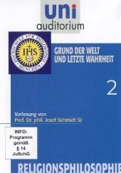 Grund der Welt und letzte Wahrheit, 1 DVD