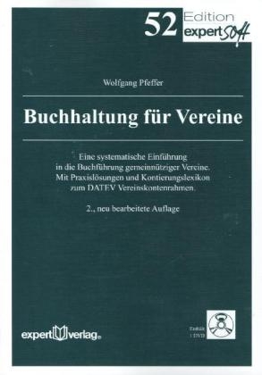 Buchhaltung f&uuml;r Vereine - Wolfgang Pfeffer