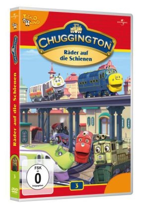 Chuggington - Räder auf die Schienen, 1 DVD