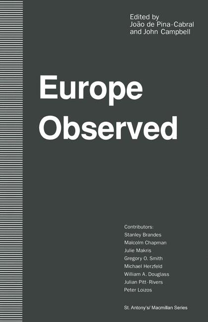 Europe Observed -  John Campbelld,  Joao de Pina-Cabral