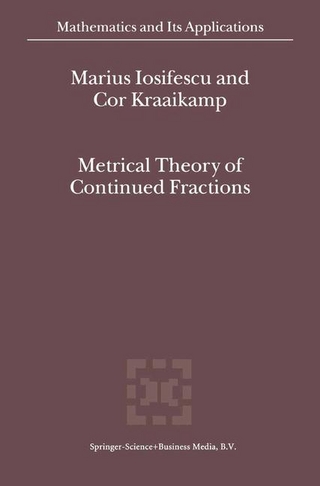 Metrical Theory of Continued Fractions