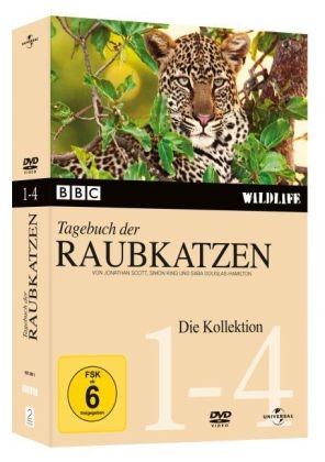 Tagebuch der Raubkatzen, 4 DVDs - 