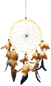 Traumf&auml;nger mit langen Federn 20 cm