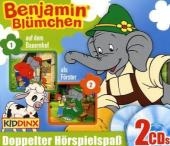 Benjamin Blümchen, Doppelter Hörspielspaß, 2 Audio-CDs