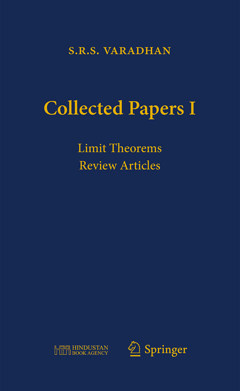 Collected Papers I - S.R.S. Varadhan