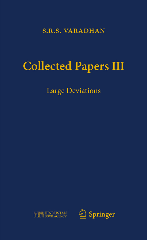 Collected Papers III - S.R.S. Varadhan