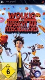 Wolkig mit Aussicht auf Fleischb&auml;llchen, PSP-Spiel