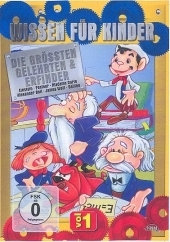 Die grössten Gelehrten & Erfinder, 1 DVD