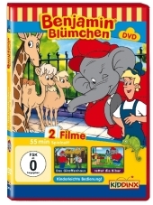 Das Giraffenhaus / Benjamin Bl&uuml;mchen rettet die Biber, 1 DVD