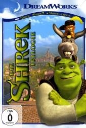 Die Shrek Trilogie, 3 DVDs
