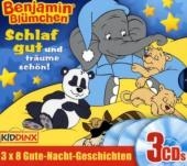 Benjamin Bl&uuml;mchen,  3 Audio-CDs. Schlaf gut und tr&auml;ume sch&ouml;n!