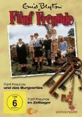 Fünf Freunde und das Burgverlies / Fünf Freunde im Zeltlager, 1 DVD