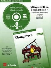 Hal Leonard Klavierschule, &Uuml;bungsbuch. Tl.4, 1 Audio-CD - 